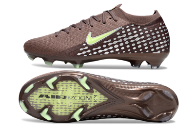 Unisex Nike Air Zoom Mercurial Vapor 16 Elite FG Football Boots - Brown/Yellow/Silver