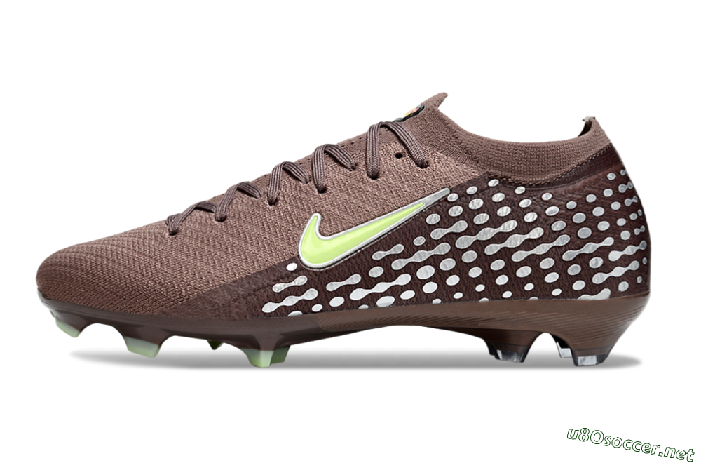 Unisex Nike Air Zoom Mercurial Vapor 16 Elite FG Football Boots - Brown/Yellow/Silver 0