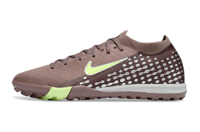 Men's Nike Air Zoom Mercurial Vapor 16 Elite TF Football Shoes - Brown/Yellow/Silver