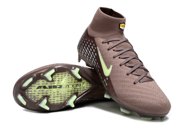 Unisex Nike Air Zoom Mercurial Superfly 10 Elite FG Football Boots - Brown/Yellow/Silver