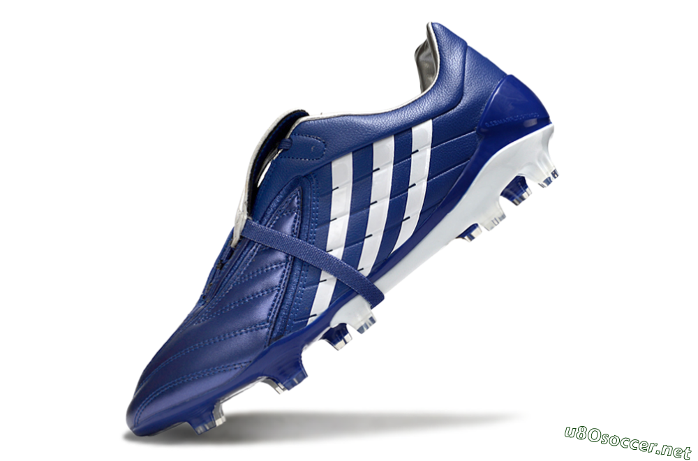Men's Adidas Predator Accelerator FG Football Boots - Blue/White 5