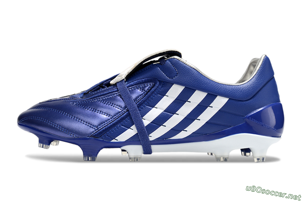 Men's Adidas Predator Accelerator FG Football Boots - Blue/White 0