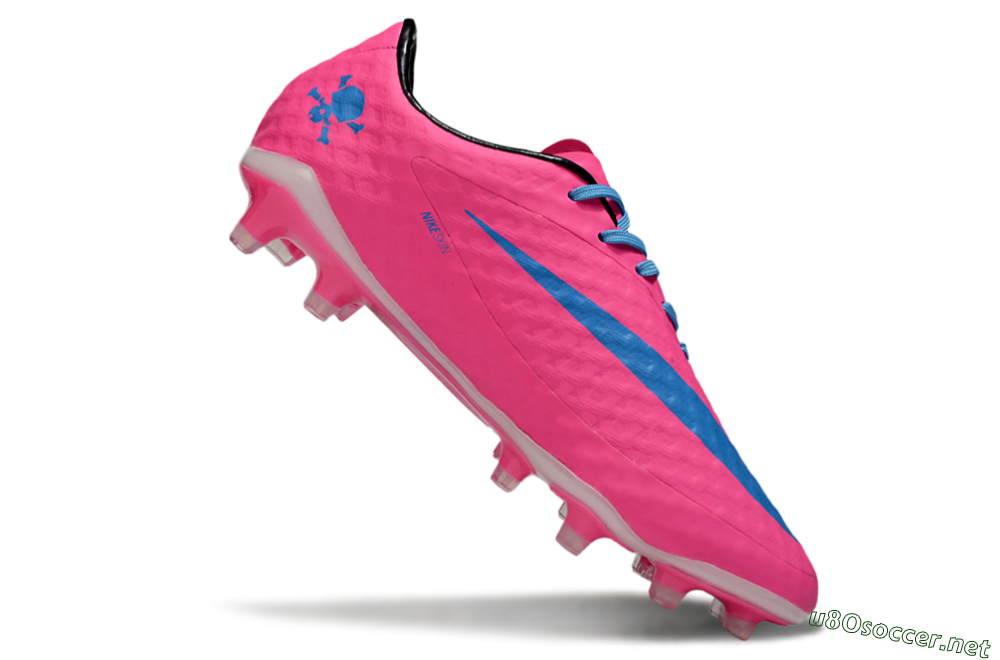 Men's Nike Hypervenom Phantom Rgn SE FG Football Boots - Pink/Blue/White 4