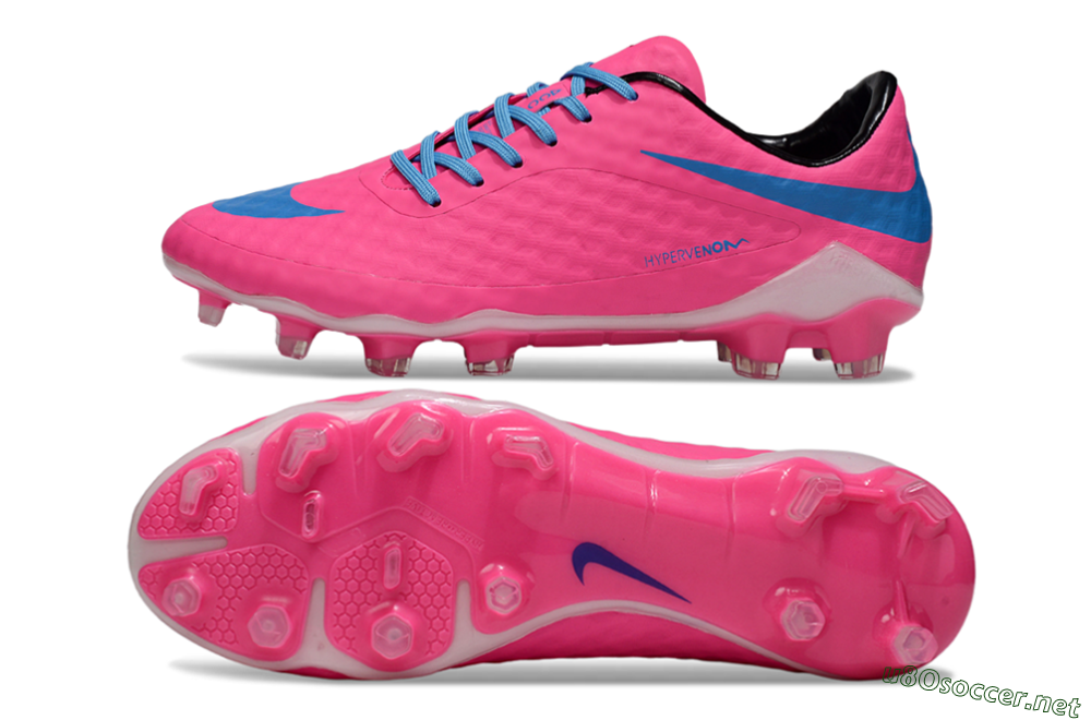Men's Nike Hypervenom Phantom Rgn SE FG Football Boots - Pink/Blue/White 1