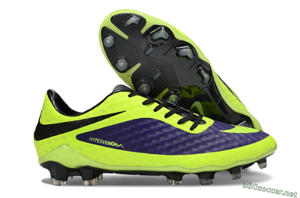 Men's Nike Hypervenom Phantom Rgn SE FG Football Boots - Yellow/Blue/Black 2