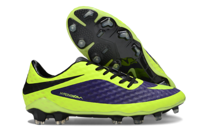 Men's Nike Hypervenom Phantom Rgn SE FG Football Boots - Yellow/Blue/Black