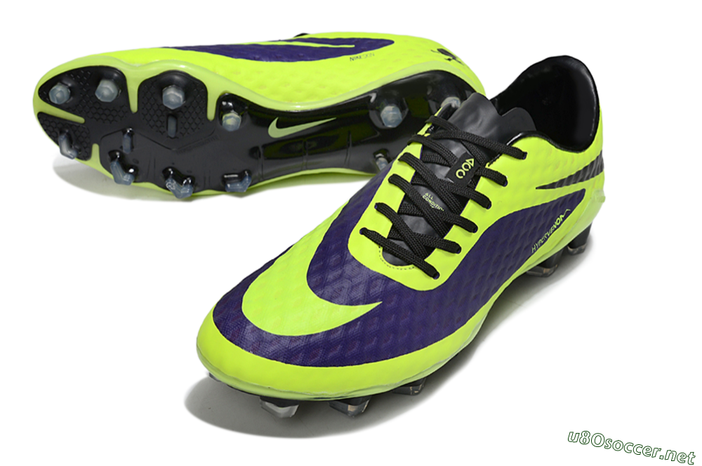 Men's Nike Hypervenom Phantom Rgn SE FG Football Boots - Yellow/Blue/Black 3