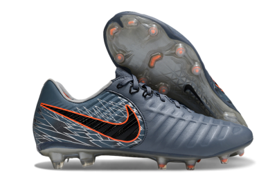 Men's Nike Tiempo Legend 10 Elite FG Football Boots - Grey/Black/Red