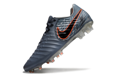 Men's Nike Tiempo Legend 10 Elite FG Football Boots - Grey/Black/Red