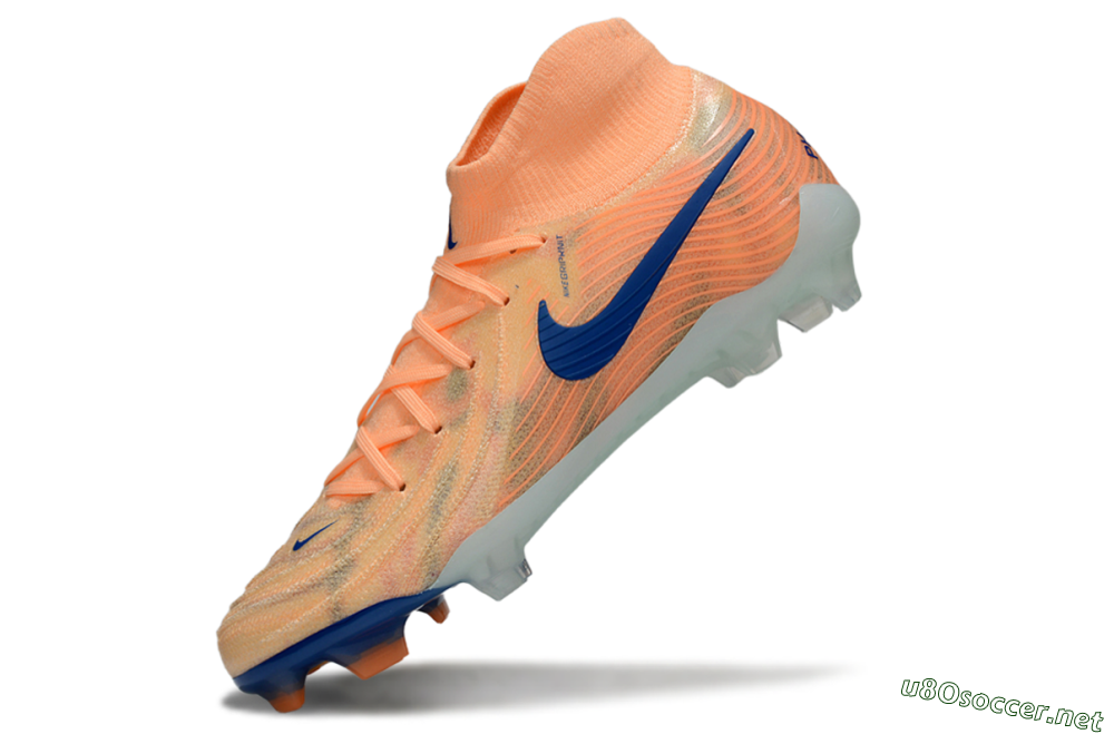 Men's Nike Phantom Luna Elite FG Football Boots - Pink/Blue 5