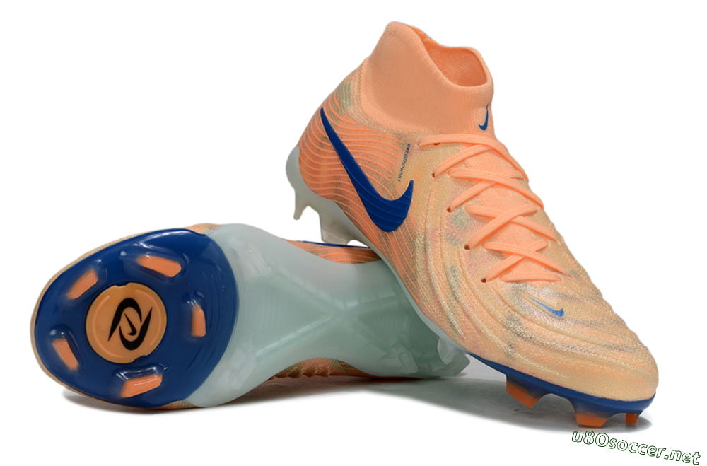 Men's Nike Phantom Luna Elite FG Football Boots - Pink/Blue 1