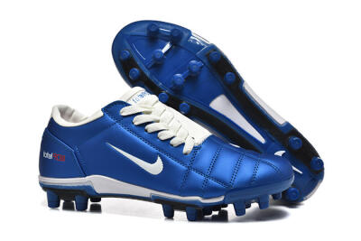 Men's Nike Air Zoom Total 90 III FG Football Boots - Blue/White