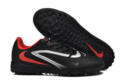 Men's Nike Phantom 6 Elite TF Football Shoes - Blue/Silver/Red