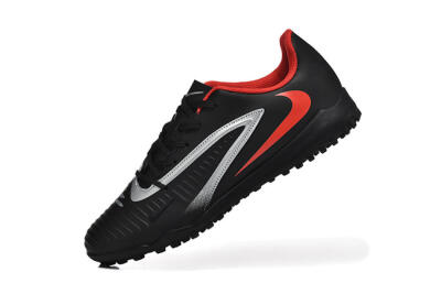 Men's Nike Phantom 6 Elite TF Football Shoes - Blue/Silver/Red