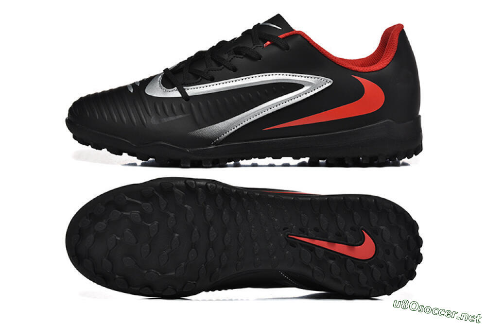 Men's Nike Phantom 6 Elite TF Football Shoes - Blue/Silver/Red 1