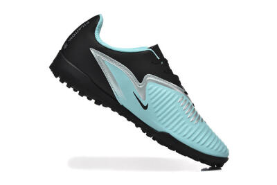Men's Nike Phantom 6 Elite TF Football Shoes - Jade/Silver/Black