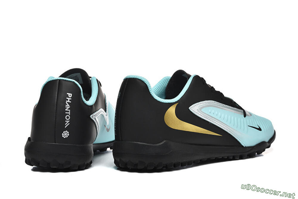 Men's Nike Phantom 6 Elite TF Football Shoes - Jade/Silver/Black 9