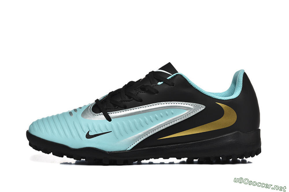 Men's Nike Phantom 6 Elite TF Football Shoes - Jade/Silver/Black 0