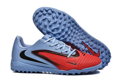 Men's Nike Phantom 6 Elite TF Football Shoes - Red/Blue/Black