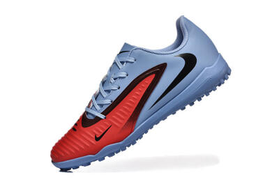 Men's Nike Phantom 6 Elite TF Football Shoes - Red/Blue/Black