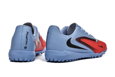 Men's Nike Phantom 6 Elite TF Football Shoes - Red/Blue/Black