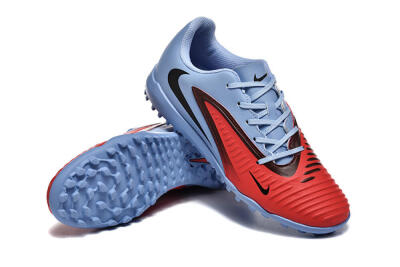 Men's Nike Phantom 6 Elite TF Football Shoes - Red/Blue/Black