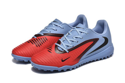 Men's Nike Phantom 6 Elite TF Football Shoes - Red/Blue/Black