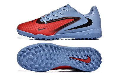 Men's Nike Phantom 6 Elite TF Football Shoes - Red/Blue/Black
