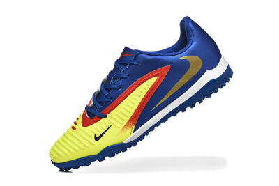 Men's Nike Phantom 6 Elite TF Football Shoes - Yellow/Red/Blue