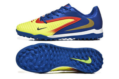 Men's Nike Phantom 6 Elite TF Football Shoes - Yellow/Red/Blue