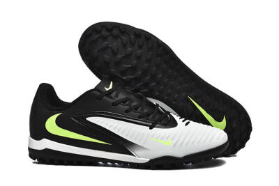 Men's Nike Phantom 6 Elite TF Football Shoes - White/Black/Yellow