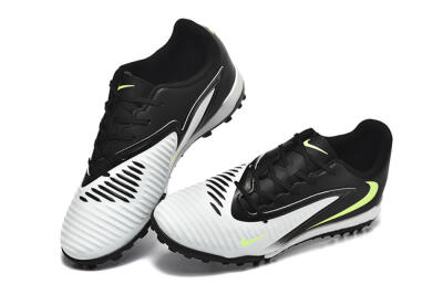 Men's Nike Phantom 6 Elite TF Football Shoes - White/Black/Yellow