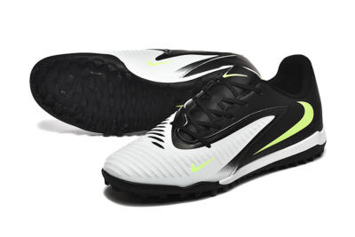 Men's Nike Phantom 6 Elite TF Football Shoes - White/Black/Yellow