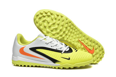 Men's Nike Phantom 6 Elite TF Football Shoes - Yellow/White/Red