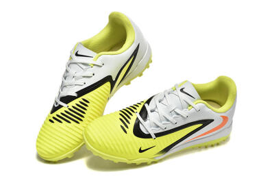 Men's Nike Phantom 6 Elite TF Football Shoes - Yellow/White/Red