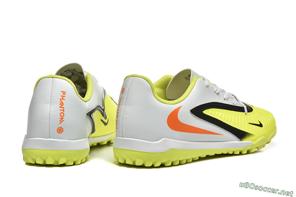 Men's Nike Phantom 6 Elite TF Football Shoes - Yellow/White/Red 9