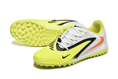 Men's Nike Phantom 6 Elite TF Football Shoes - Yellow/White/Red
