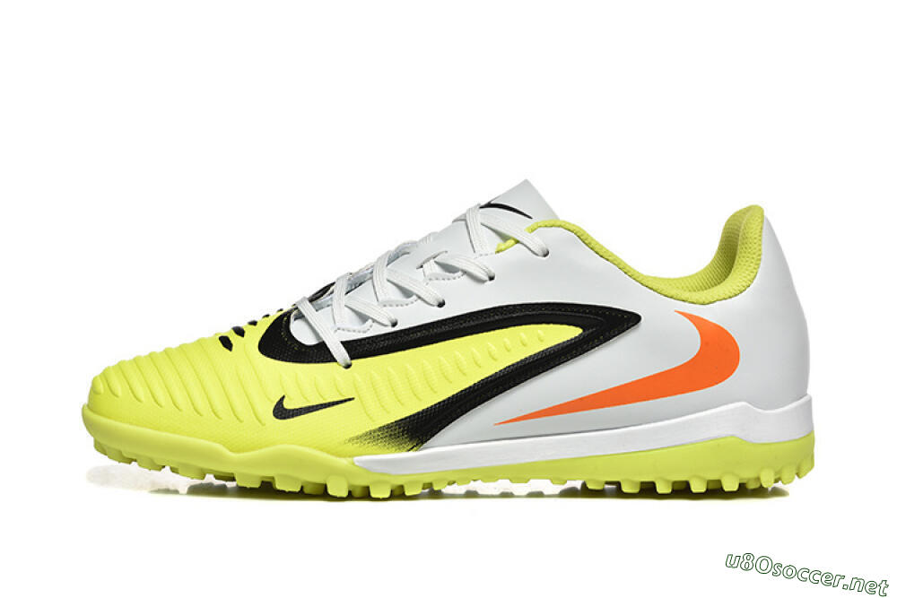 Men's Nike Phantom 6 Elite TF Football Shoes - Yellow/White/Red 0