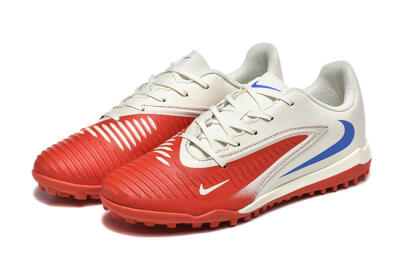 Men's Nike Phantom 6 Elite TF Football Shoes - Red/White/Blue