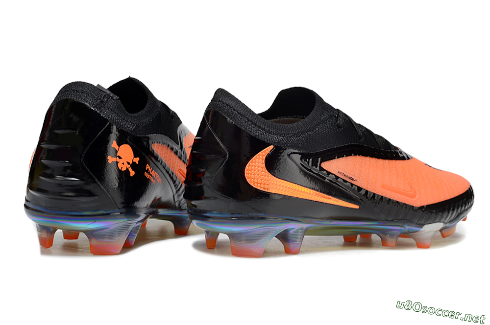 Unisex Nike Phantom 6 Elite FG Football Boots - Pink/Black/Gold 7