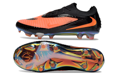 Unisex Nike Phantom 6 Elite FG Football Boots - Pink/Black/Gold