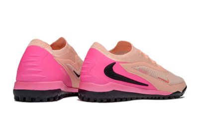 Unisex Nike Phantom 6 Elite TF Football Shoes - Pink/Black/Red
