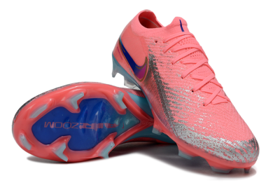 Unisex Nike Air Zoom Mercurial Vapor 16 Elite FG Football Boots - Red/Silver/Blue