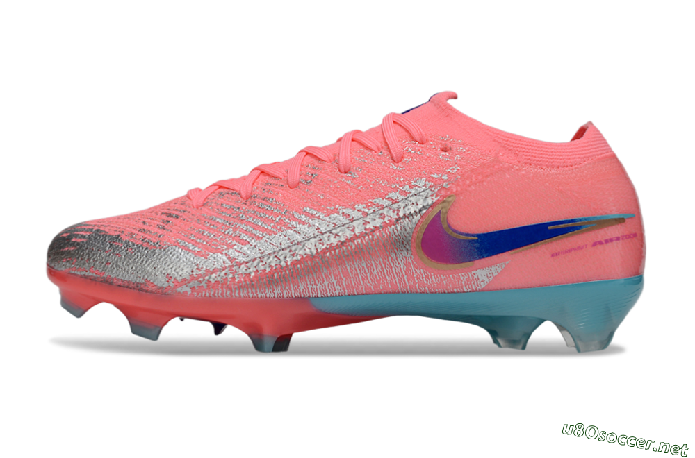 Unisex Nike Air Zoom Mercurial Vapor 16 Elite FG Football Boots - Red/Silver/Blue 0