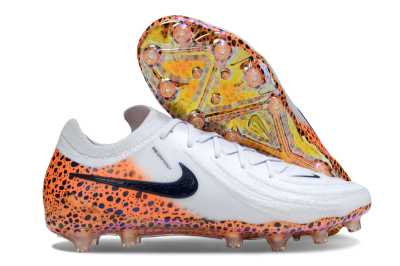 Men's Nike Phantom GX 2 Elite AG Football Boots - Grey/Black/Leopard