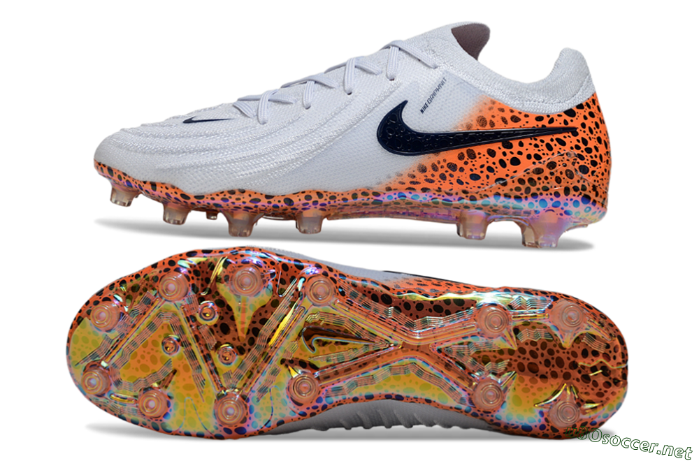 Men's Nike Phantom GX 2 Elite AG Football Boots - Grey/Black/Leopard 1