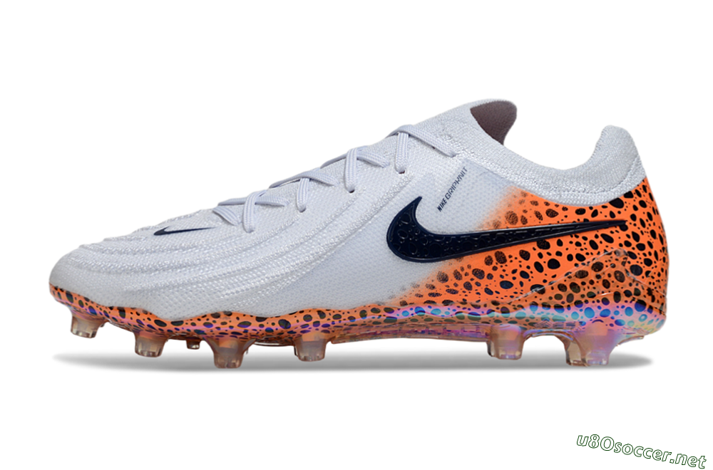 Men's Nike Phantom GX 2 Elite AG Football Boots - Grey/Black/Leopard 0