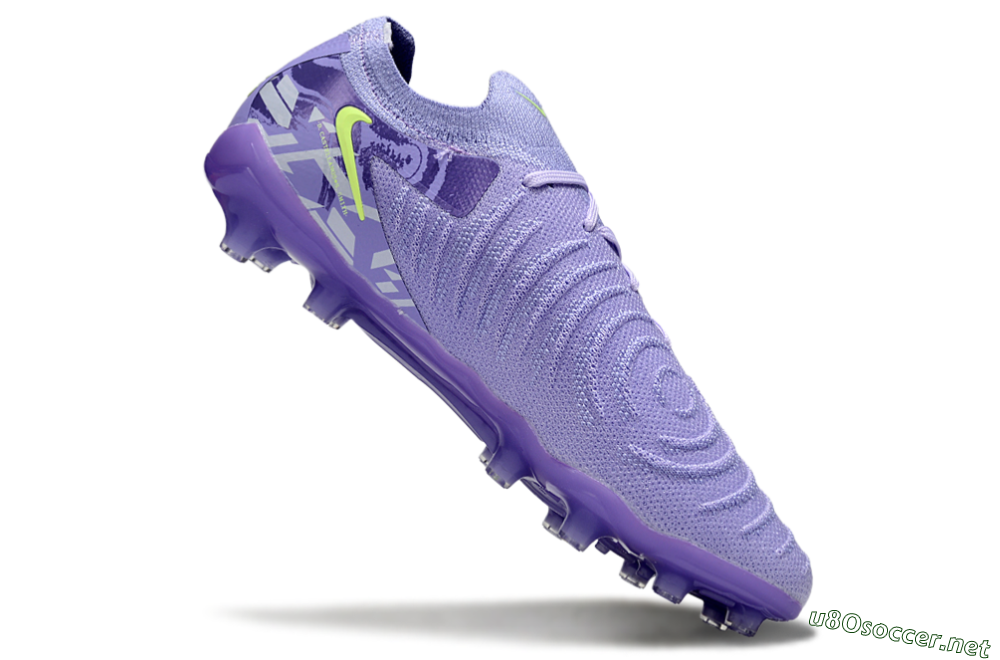 Men's Nike Phantom GX 2 Elite AG Football Boots - Purple/Yellow 5