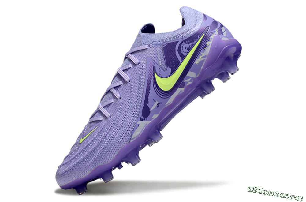 Men's Nike Phantom GX 2 Elite AG Football Boots - Purple/Yellow 6