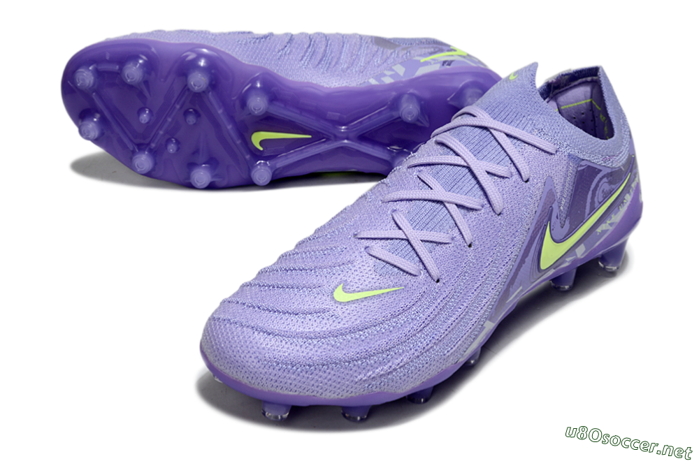 Men's Nike Phantom GX 2 Elite AG Football Boots - Purple/Yellow 3